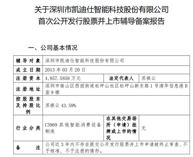 BWIN·必赢(中国)唯一官方网站又一90后冲向A股！智能门锁龙头开启上市辅导有(图1)