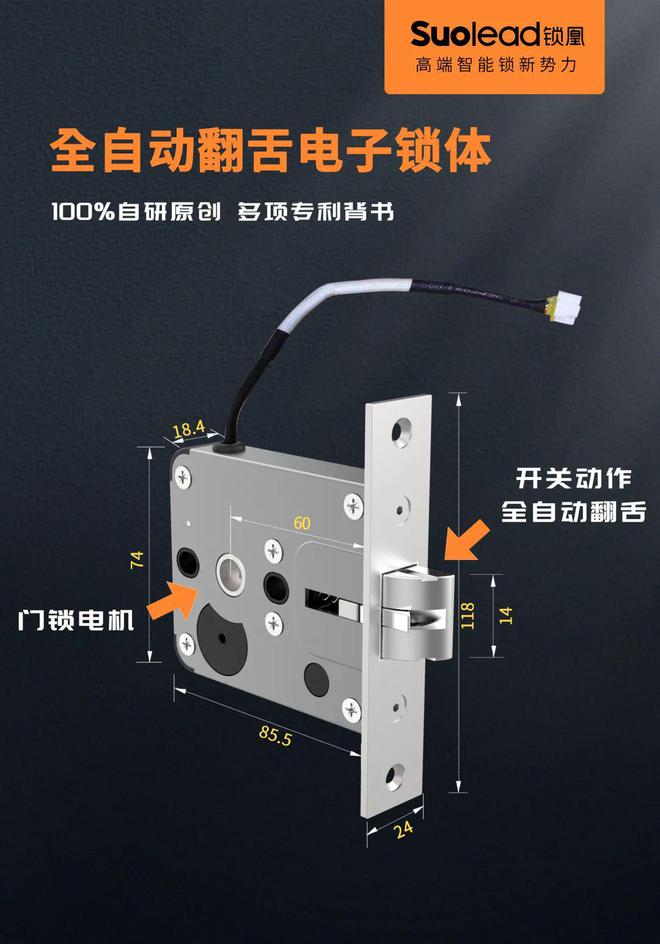 BWIN·必赢(中国)唯一官方网站测评｜配置全自动翻舌锁体 无惧卡顿 这款宜家宜(图8)